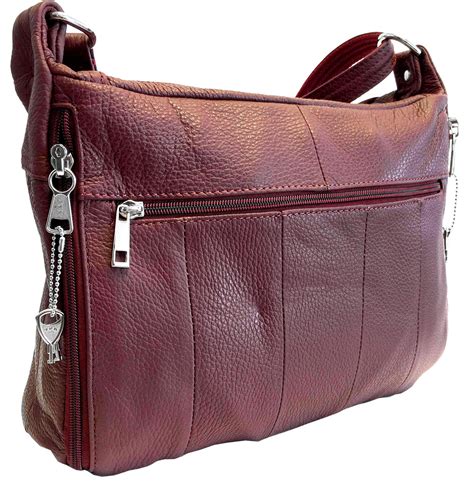 real leather concealed carry purses